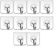 Wall Hooks for Hanging Strong Sticker - Pack of 20