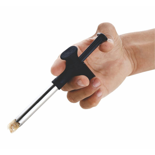 Coconut Opener Stainless Steel Drill Cutter with Cleaner Stick Coconut Tool