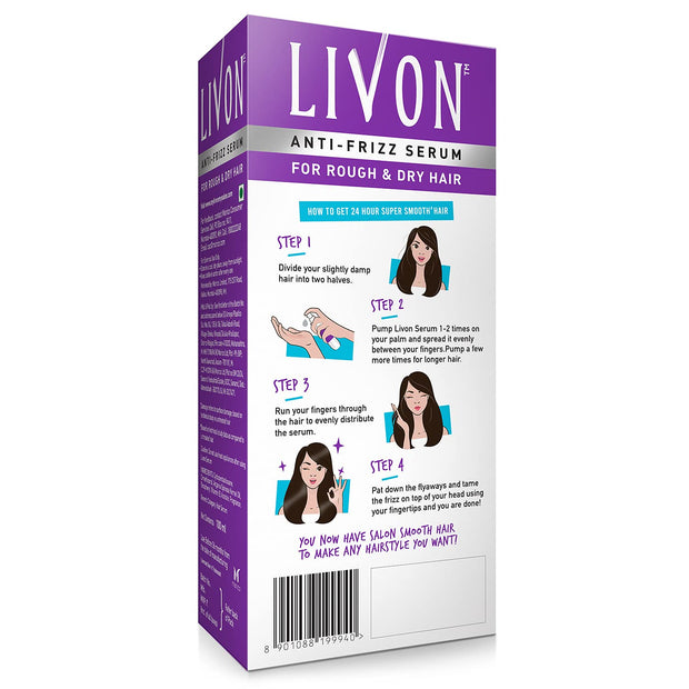 Livon Hair Serum for Women & Men for Dry and Rough Hair