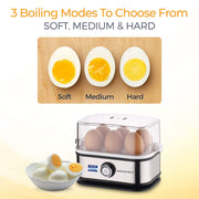 KENT 16069 Super Egg Boiler 400W | Automatic Turn-Off